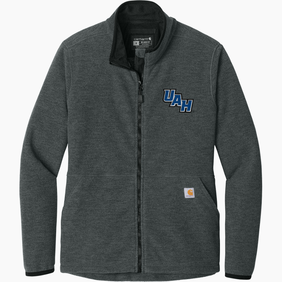 UAH Chargers <span class="pdp-name-mascot">University of Alabama Chargers</span> Carhartt Women's Textured Full-Zip Fleece Jacket