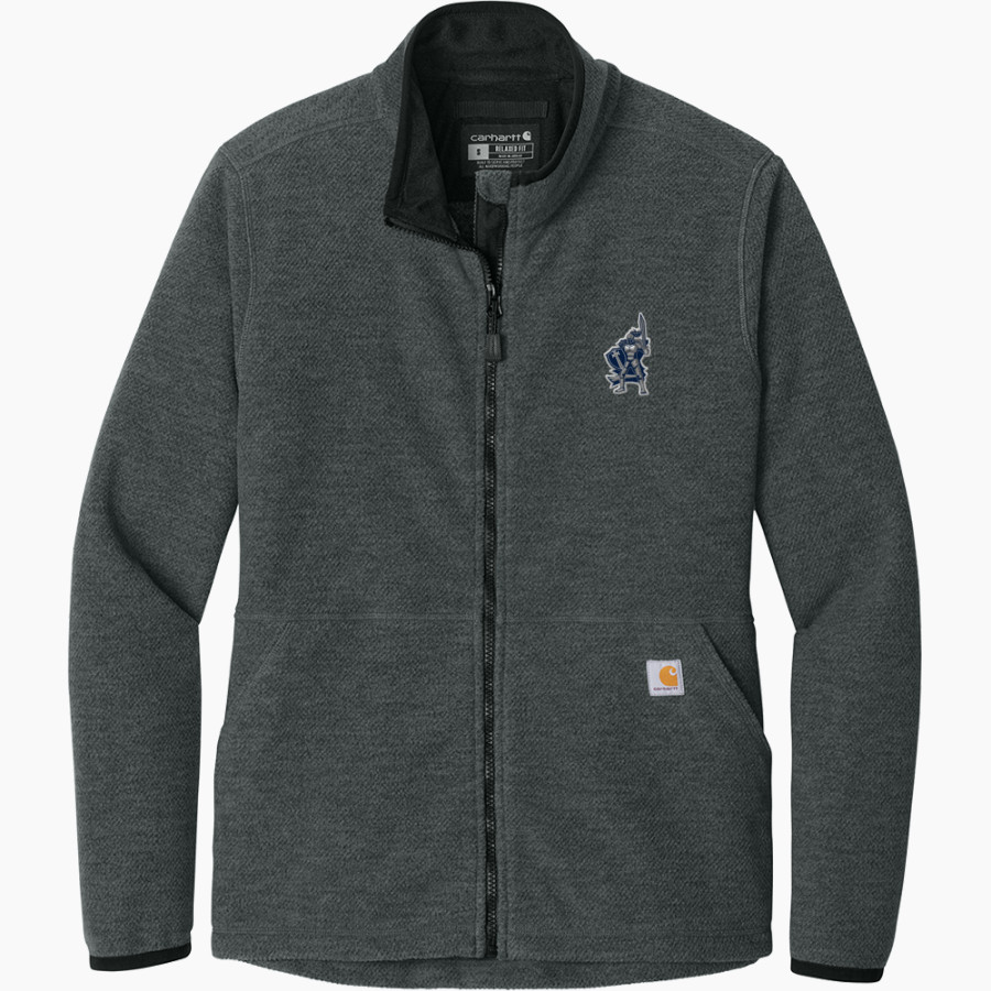 Traders Point Knights <span class="pdp-name-mascot">Traders Point KnightS</span> Carhartt Women's Textured Full-Zip Fleece Jacket