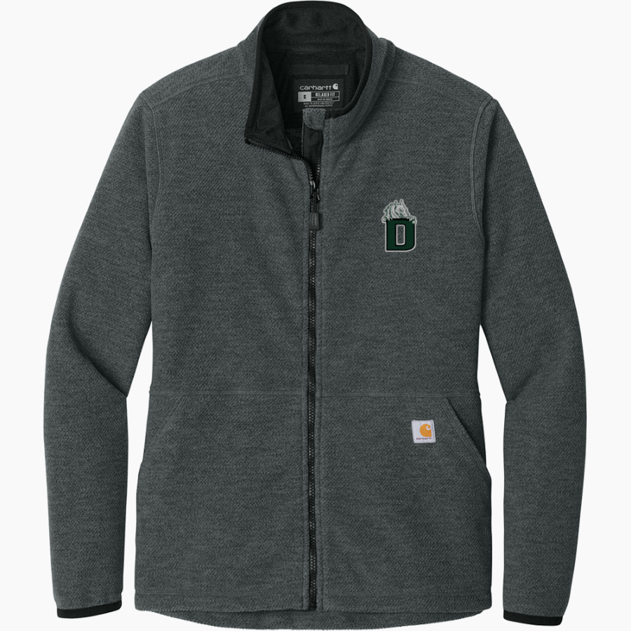 Delphian Dragons <span class="pdp-name-mascot">Delphian Dragons</span> Carhartt Women's Textured Full-Zip Fleece Jacket