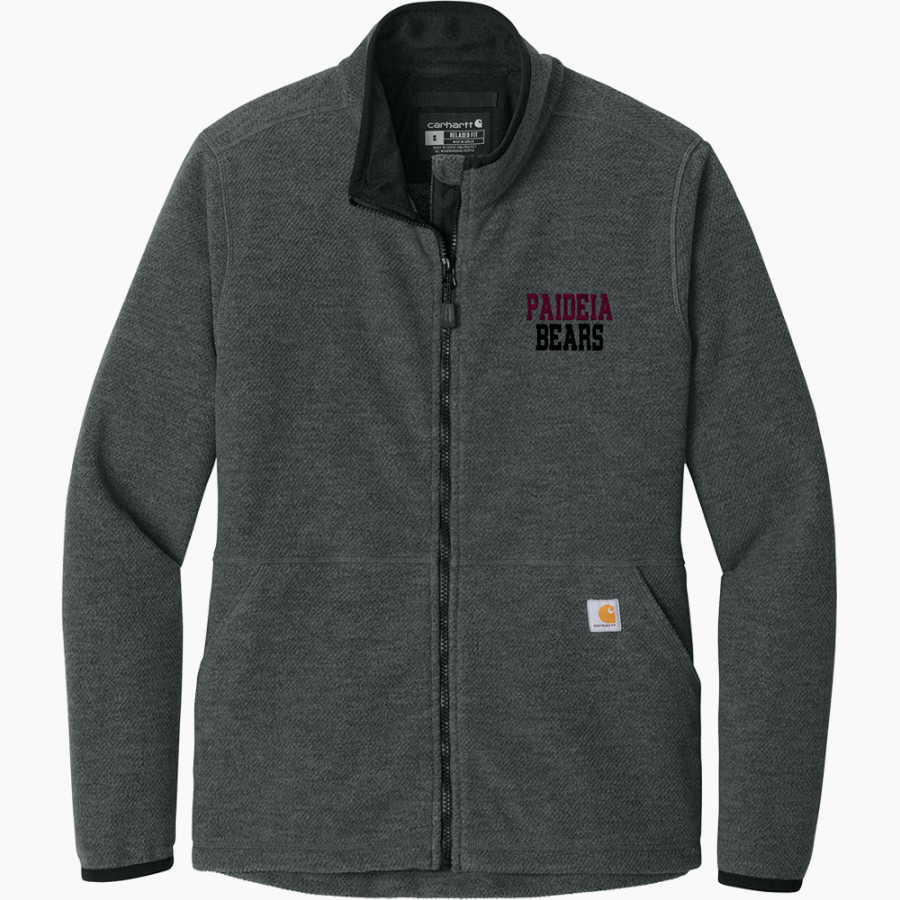 Paideia High Bears <span class="pdp-name-mascot">Paideia High School Bears</span> Carhartt Women's Textured Full-Zip Fleece Jacket