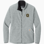EMMETT O' BRIEN TECHNICAL HIGH SCHOOL CONDORS <span class="pdp-name-mascot">EMMETT O' BRIEN CONDORS</span> Carhartt Women's Textured Full-Zip Fleece Jacket Front Thumbnail