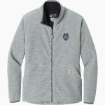 SAINT JOSEPH'S CATHOLIC ACADEMY <span class="pdp-name-mascot">SAINT JOSEPHS Wolves</span> Carhartt Women's Textured Full-Zip Fleece Jacket Front Thumbnail