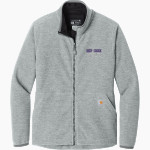 Deep Creek Hornets Carhartt Women's Textured Full-Zip Fleece Jacket Front Thumbnail