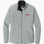 WILMOT UNION HIGH SCHOOL PANTHERS <span class="pdp-name-mascot">WILMOT PANTHERS</span> Carhartt Women's Textured Full-Zip Fleece Jacket Front Thumbnail