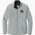 Brookfield Central Beavers <span class="pdp-name-mascot">Brookfield Central Beavers</span> Carhartt Women's Textured Full-Zip Fleece Jacket Front Thumbnail