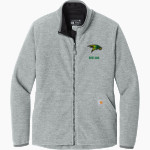 LAKELAND HIGH SCHOOL HAWKS <span class="pdp-name-mascot">LAKELAND HAWKS</span> Carhartt Women's Textured Full-Zip Fleece Jacket Front Thumbnail