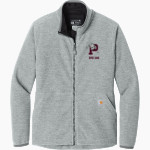 PAULDING PANTHERS <span class="pdp-name-mascot">PAULDING EX VILLAGE HIGH PANTHERS</span> Carhartt Women's Textured Full-Zip Fleece Jacket Front Thumbnail