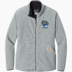 Divine Savior Academy Jaguars <span class="pdp-name-mascot">Divine Savior Academy Jaguars</span> Carhartt Women's Textured Full-Zip Fleece Jacket Front Thumbnail