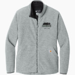Thomas University Night Hawks <span class="pdp-name-mascot">Thomas University Night Hawks</span> Carhartt Women's Textured Full-Zip Fleece Jacket Front Thumbnail