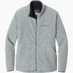 Harvard-Westlake The Official Online Store <span class="pdp-name-mascot">Harvard-Westlake Wolverines</span> Carhartt Women's Textured Full-Zip Fleece Jacket Front Thumbnail