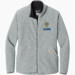 Madonna Crusaders <span class="pdp-name-mascot">Madonna Crusaders</span> Carhartt Women's Textured Full-Zip Fleece Jacket Front Thumbnail