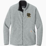 Goose Creek Gators <span class="pdp-name-mascot">Goose Creek Gators</span> Carhartt Women's Textured Full-Zip Fleece Jacket Front Thumbnail