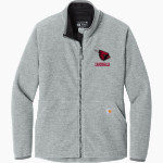 FORRESTON HIGH SCHOOL CARDINALS <span class="pdp-name-mascot">FORRESTON CARDINALS</span> Carhartt Women's Textured Full-Zip Fleece Jacket Front Thumbnail