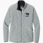 Glencoe-Silver Lake Panthers <span class="pdp-name-mascot">Glencoe Silver-Lake Panthers</span> Carhartt Women's Textured Full-Zip Fleece Jacket Front Thumbnail