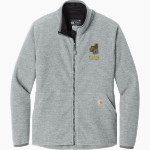 Palm Beach Capos Carhartt Women's Textured Full-Zip Fleece Jacket Front Thumbnail