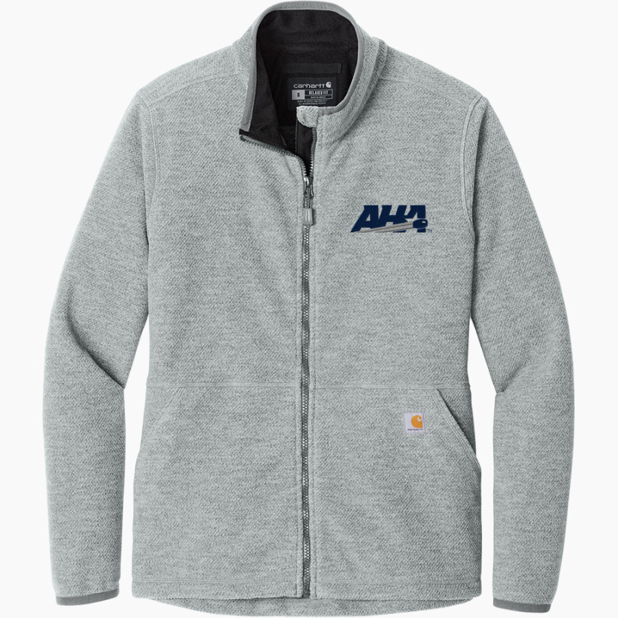Atlantic Hockey Hockey <span class="pdp-name-mascot">Atlantic Hockey Association</span> Carhartt Women's Textured Full-Zip Fleece Jacket