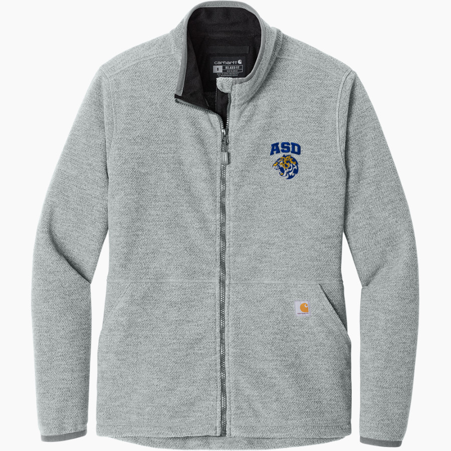 ASD Leopards <span class="pdp-name-mascot">ASD Leopards</span> Carhartt Women's Textured Full-Zip Fleece Jacket