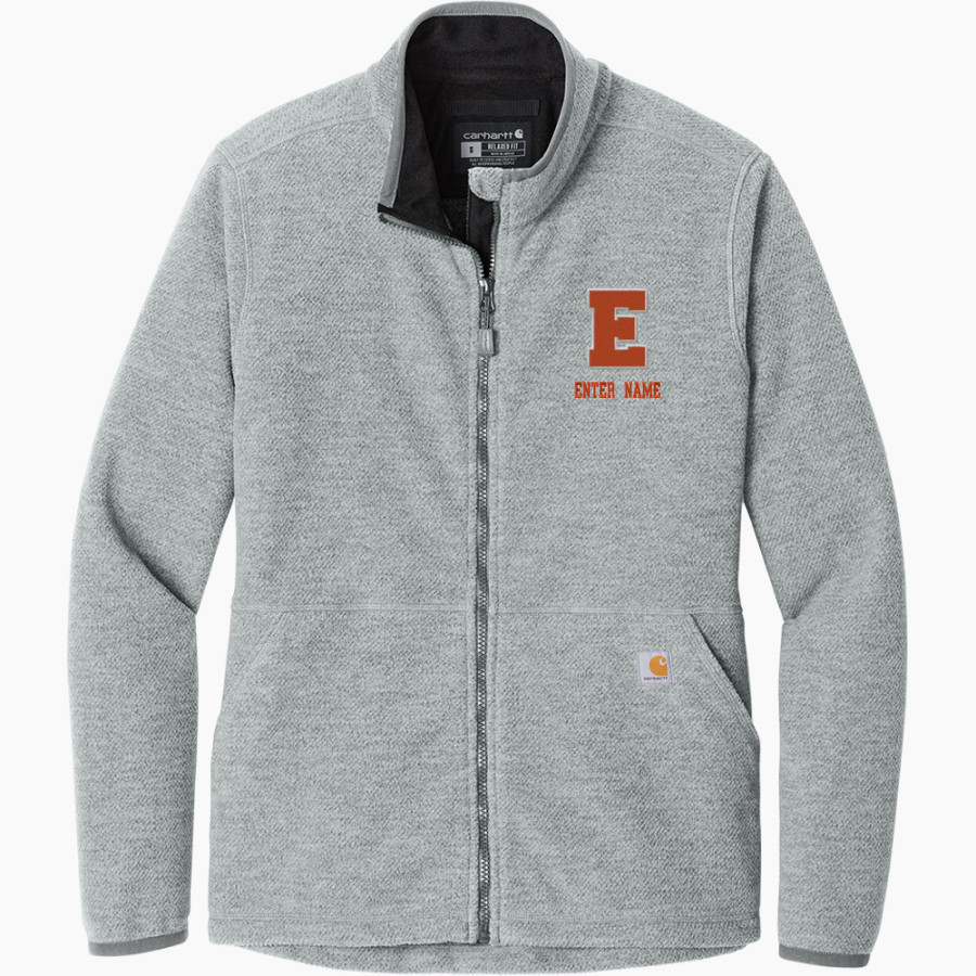 ESCONDIDO HIGH SCHOOL COUGARS <span class="pdp-name-mascot">ESCONDIDO COUGARS</span> Carhartt Women's Textured Full-Zip Fleece Jacket