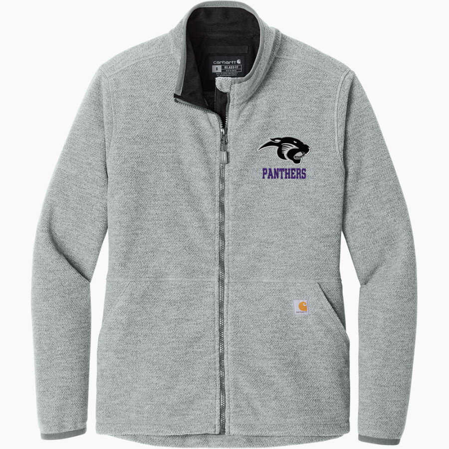 Glencoe-Silver Lake Panthers <span class="pdp-name-mascot">Glencoe Silver-Lake Panthers</span> Carhartt Women's Textured Full-Zip Fleece Jacket