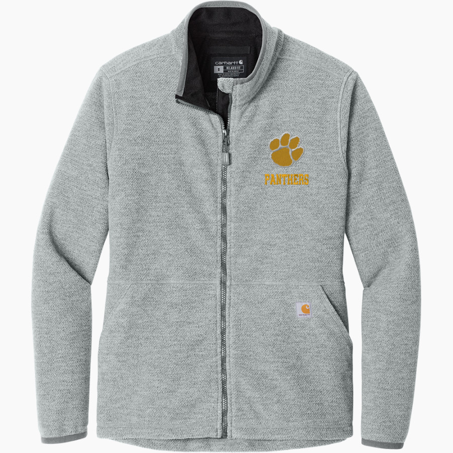 SHADE HIGH SCHOOL PANTHERS Carhartt Women's Textured Full-Zip Fleece Jacket