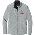 Saint Louis Crusaders <span class="pdp-name-mascot">Saint Louis Crusaders</span> Carhartt Women's Textured Full-Zip Fleece Jacket Front Thumbnail