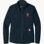 Southwestern Spartans <span class="pdp-name-mascot">Southwestern Spartans</span> Carhartt Women's Textured Full-Zip Fleece Jacket Front Thumbnail