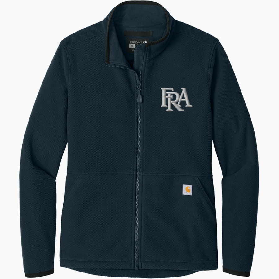 The Official Online Store Panthers <span class="pdp-name-mascot">Franklin Road Academy Panthers</span> Carhartt Women's Textured Full-Zip Fleece Jacket