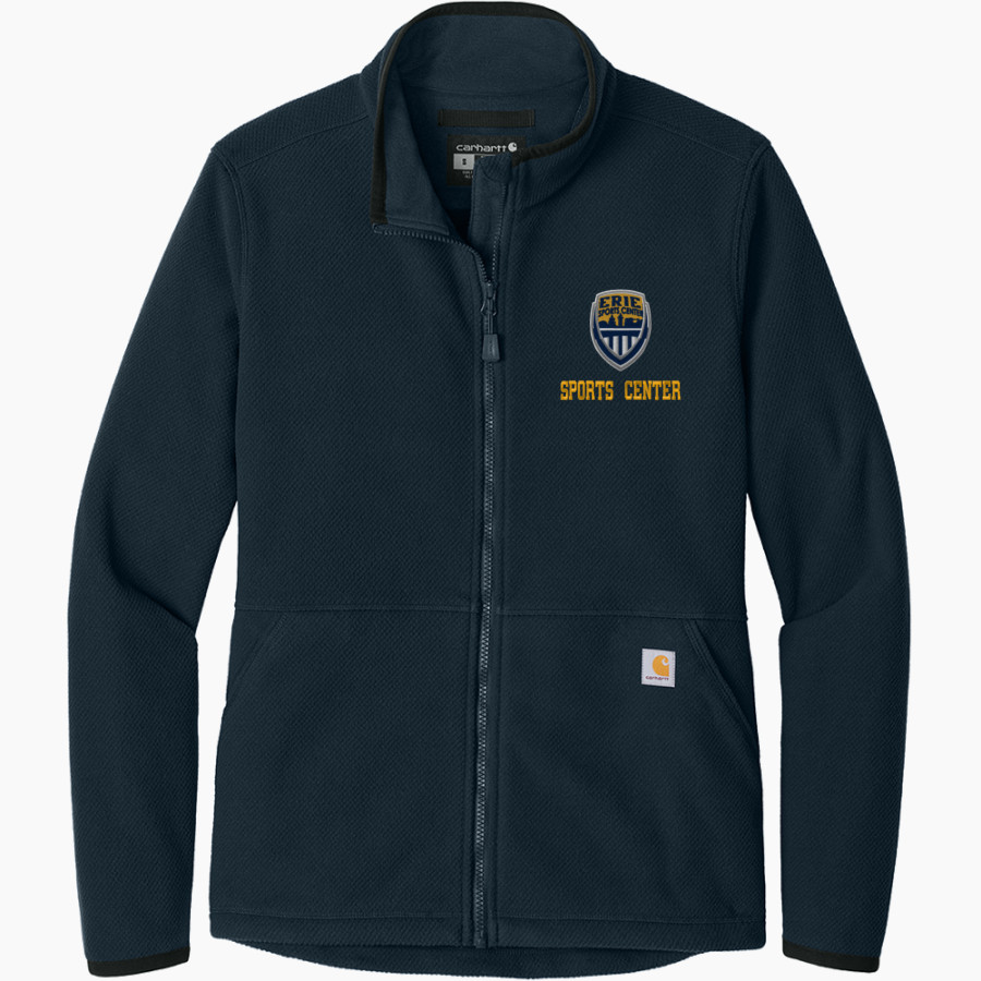 Erie Sports Center <span class="pdp-name-mascot">Erie Sports Center</span> Carhartt Women's Textured Full-Zip Fleece Jacket