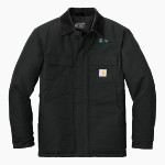 British International School of Washington Carhartt Men's Duck Traditional Coat Front Thumbnail