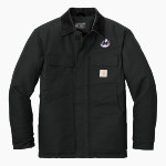 Maritime Privateers <span class="pdp-name-mascot">SUNY Maritime Privateers</span> Carhartt Men's Duck Traditional Coat Front Thumbnail