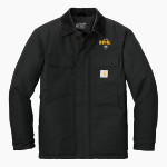Warner Royals <span class="pdp-name-mascot">Warner Royals</span> Carhartt Men's Duck Traditional Coat Front Thumbnail