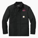 LAWNDALE HIGH SCHOOL CARDINALS <span class="pdp-name-mascot">LAWNDALE CARDINALS</span> Carhartt Men's Duck Traditional Coat Front Thumbnail