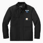 Hamilton Big Blue <span class="pdp-name-mascot">Hamilton Bull Dogs</span> Carhartt Men's Duck Traditional Coat Front Thumbnail