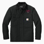 LAWRENCE COUNTY HIGH SCHOOL COUGARS Carhartt Men's Duck Traditional Coat Front Thumbnail
