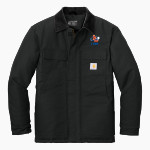 Lima Locos Locos Carhartt Men's Duck Traditional Coat Front Thumbnail