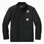 MASON CO CENTRAL HIGH SCHOOL SPARTANS Carhartt Men's Duck Traditional Coat Front Thumbnail