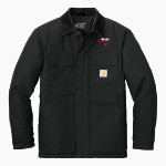 Central Decatur Cardinals Carhartt Men's Duck Traditional Coat Front Thumbnail