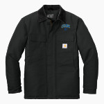 CUBA HIGH SCHOOL RAMS Carhartt Men's Duck Traditional Coat Front Thumbnail