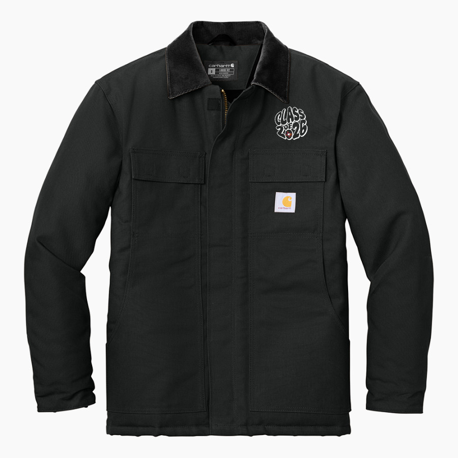 IL Texas Eagles Carhartt Men's Duck Traditional Coat