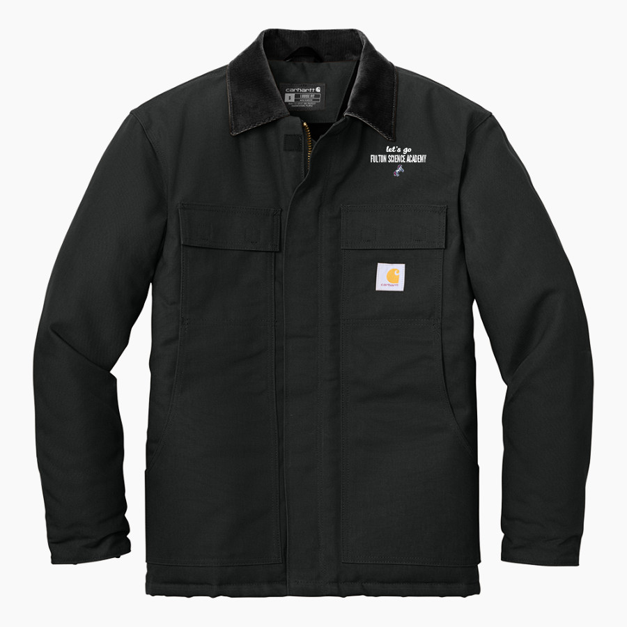 Fulton Science Academy Mustangs <span class="pdp-name-mascot">Fulton Science Academy Mustangs</span> Carhartt Men's Duck Traditional Coat