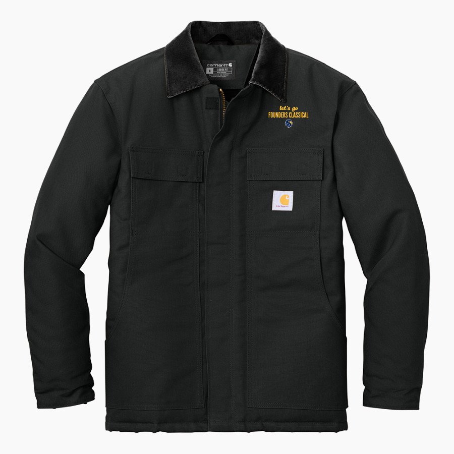 Founders Classical Lions Carhartt Men's Duck Traditional Coat