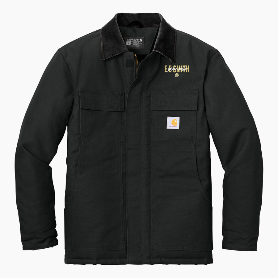 E E SMITH HIGH SCHOOL GOLDEN BULLS <span class="pdp-name-mascot">E E SMITH GOLDEN BULLS</span> Carhartt Men's Duck Traditional Coat
