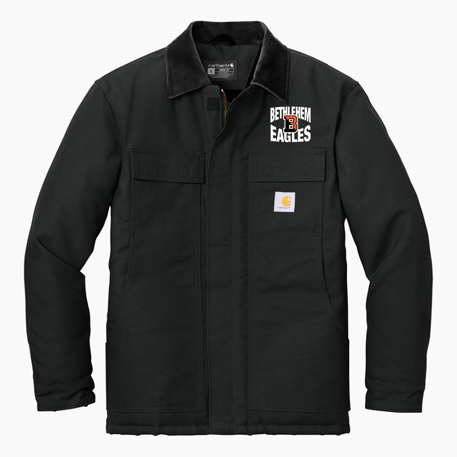 Bethlehem Eagles official sideline store <span class="pdp-name-mascot">Bethlehem Eagles</span> Carhartt Men's Duck Traditional Coat