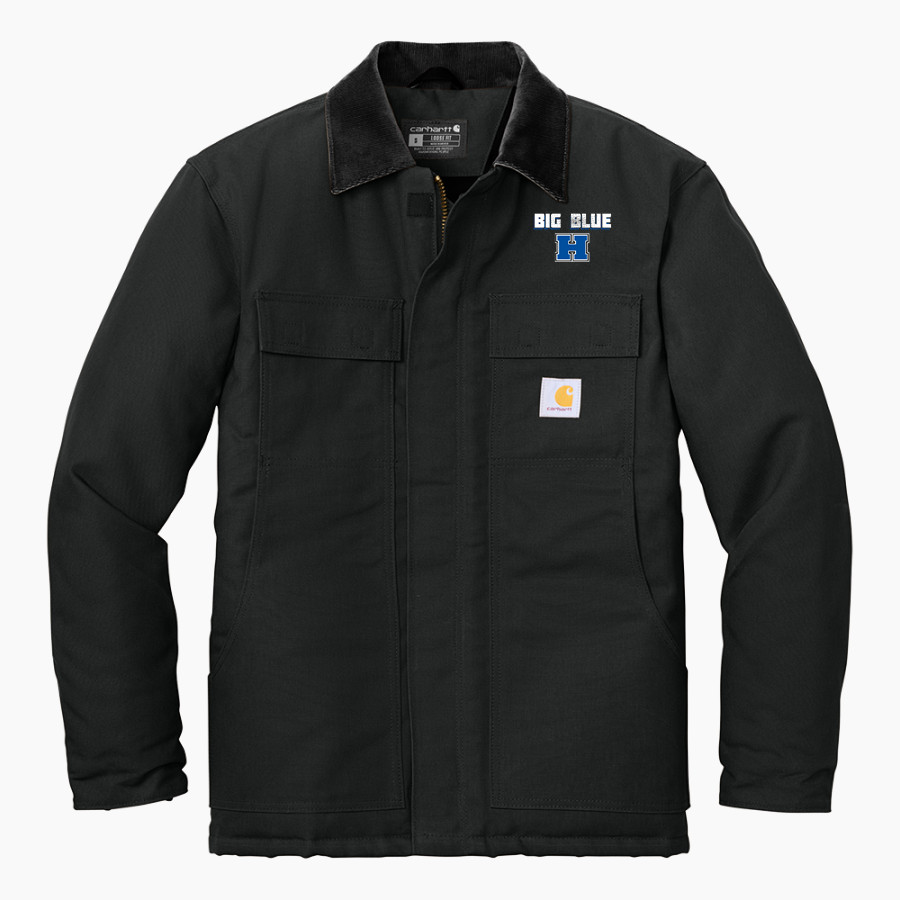Hamilton Big Blue <span class="pdp-name-mascot">Hamilton Bull Dogs</span> Carhartt Men's Duck Traditional Coat