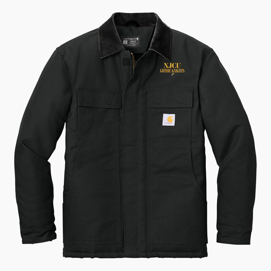 NJCU Gothic Knights The Online Store <span class="pdp-name-mascot">Gothic Knights</span> Carhartt Men's Duck Traditional Coat
