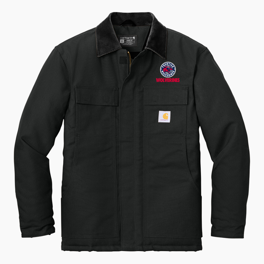 Frontier Academy Wolverines <span class="pdp-name-mascot">Frontier Academy Wolverines</span> Carhartt Men's Duck Traditional Coat