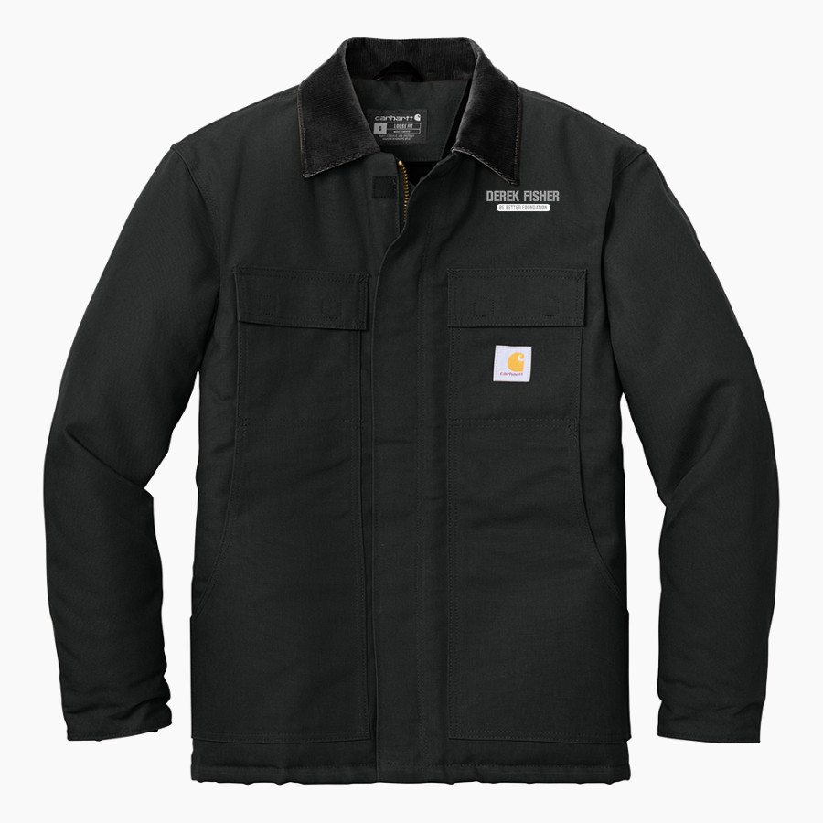 Be Better Foundation Team Derek Fisher Carhartt Men's Duck Traditional Coat