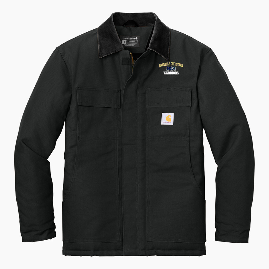 DANVILLE CHRISTIAN ACADEMY WARRIORS <span class="pdp-name-mascot">DANVILLE CHRISTIAN WARRIORS</span> Carhartt Men's Duck Traditional Coat
