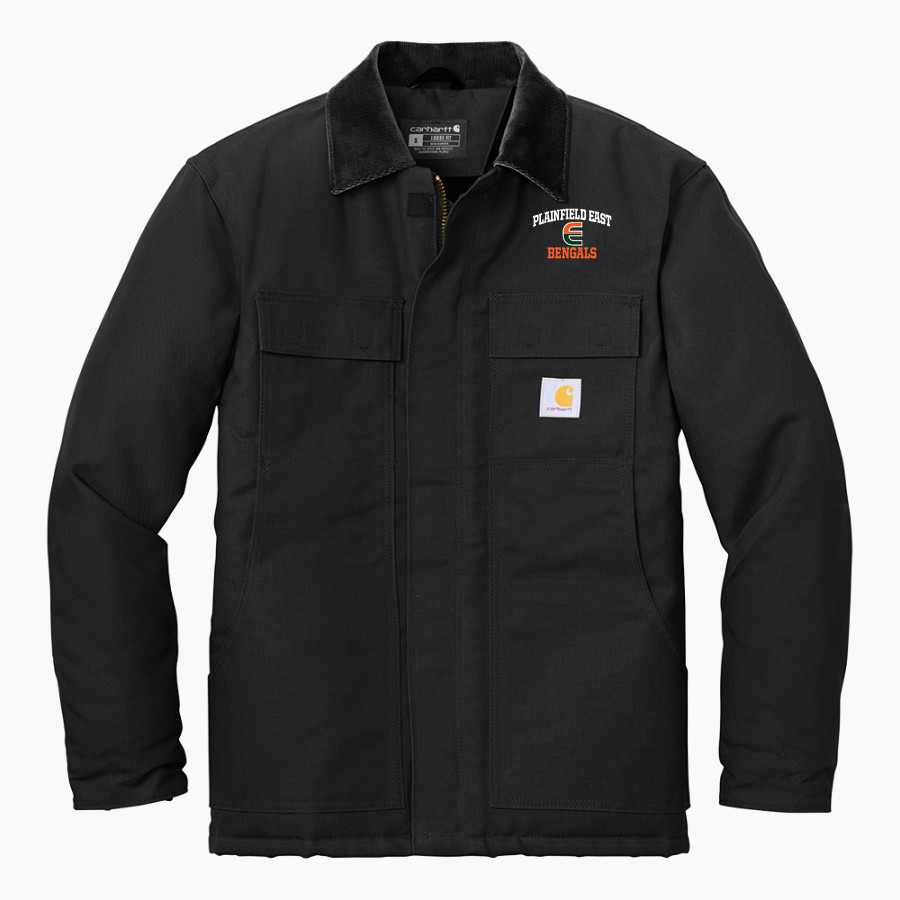 Plainfield East Bengals Carhartt Men's Duck Traditional Coat