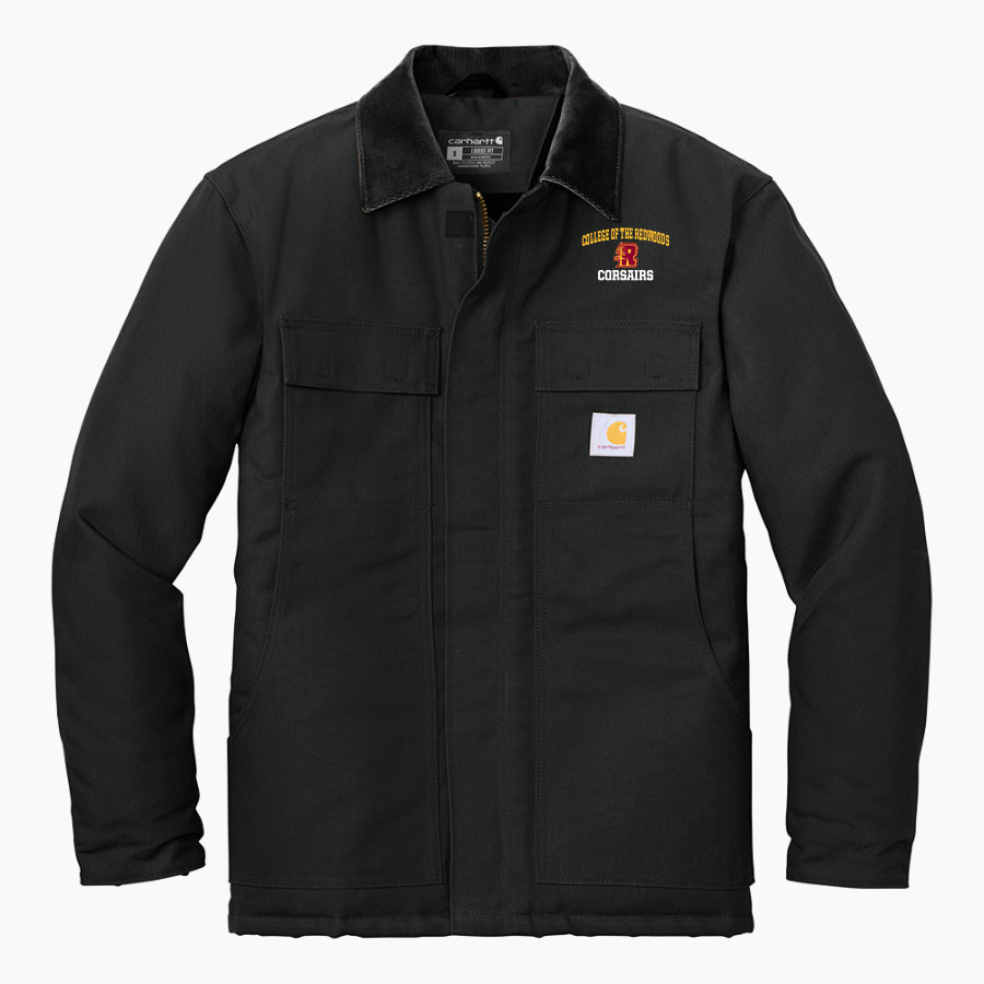 College of the Redwoods CORSAIRS <span class="pdp-name-mascot">College of the Redwoods CORSAIRS</span> Carhartt Men's Duck Traditional Coat